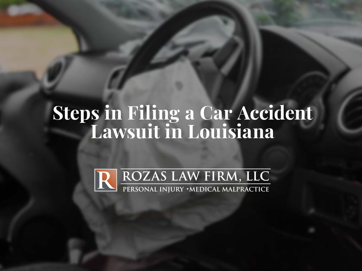 Steps to File a Car Accident Lawsuit in Louisiana