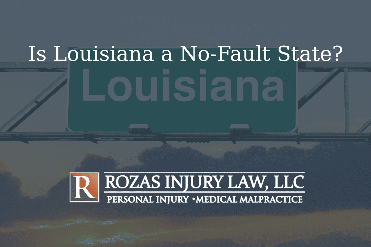 Is Louisiana a No-Fault State?